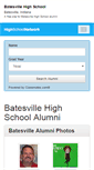 Mobile Screenshot of batesvillehighschool.org